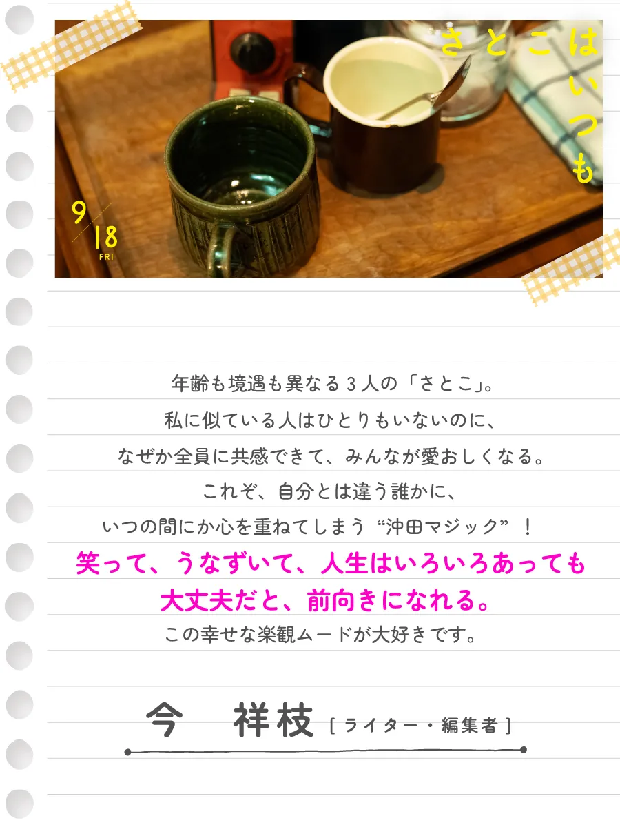 今祥枝（ライター・編集者）
